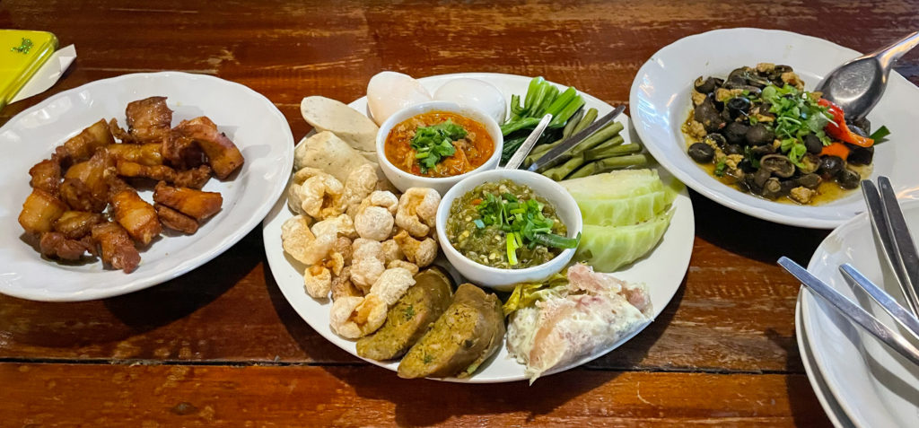 Northern Thai spread, Tong Tem Toh, Chiang Mai
